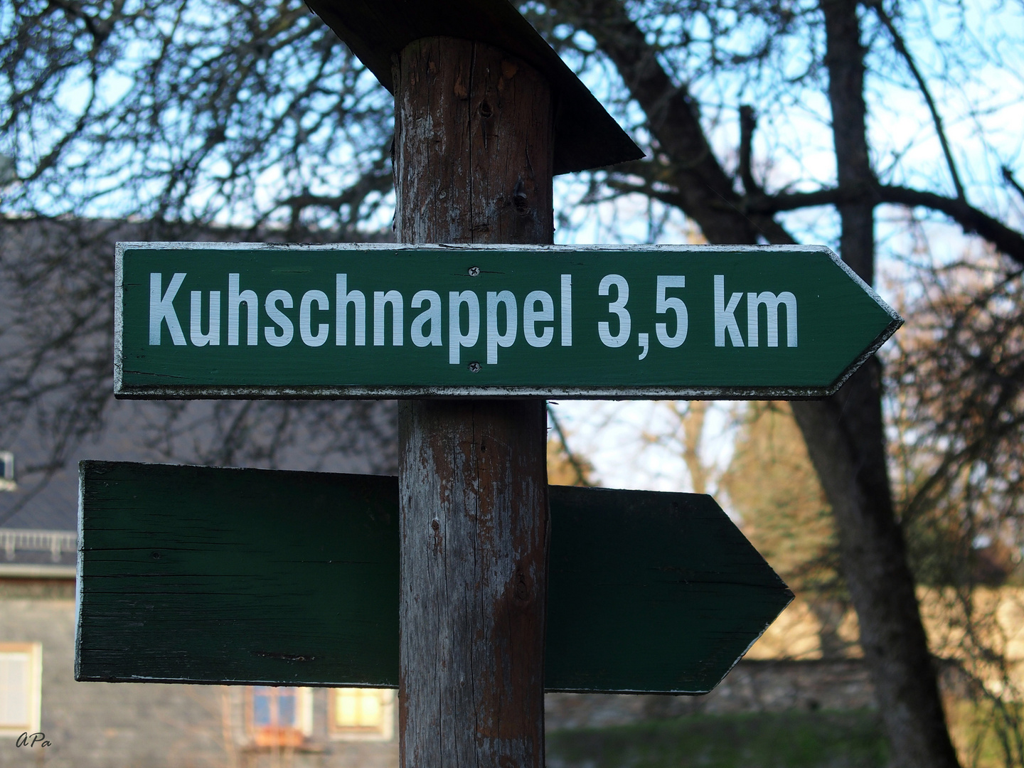 ...hier geht es nach Kuhschnappel***