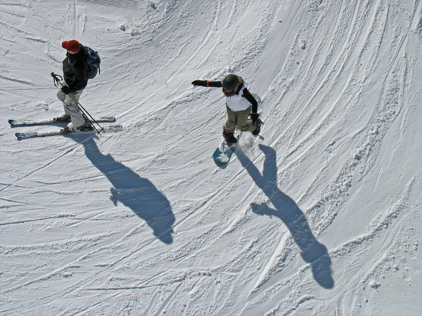 Hier geht's zur Piste