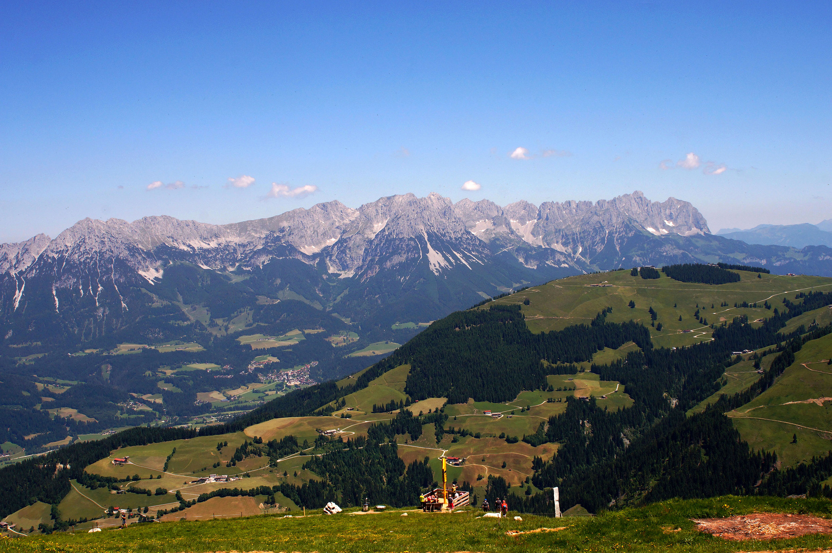           Hier ist der Bergdoktor unterwegs...