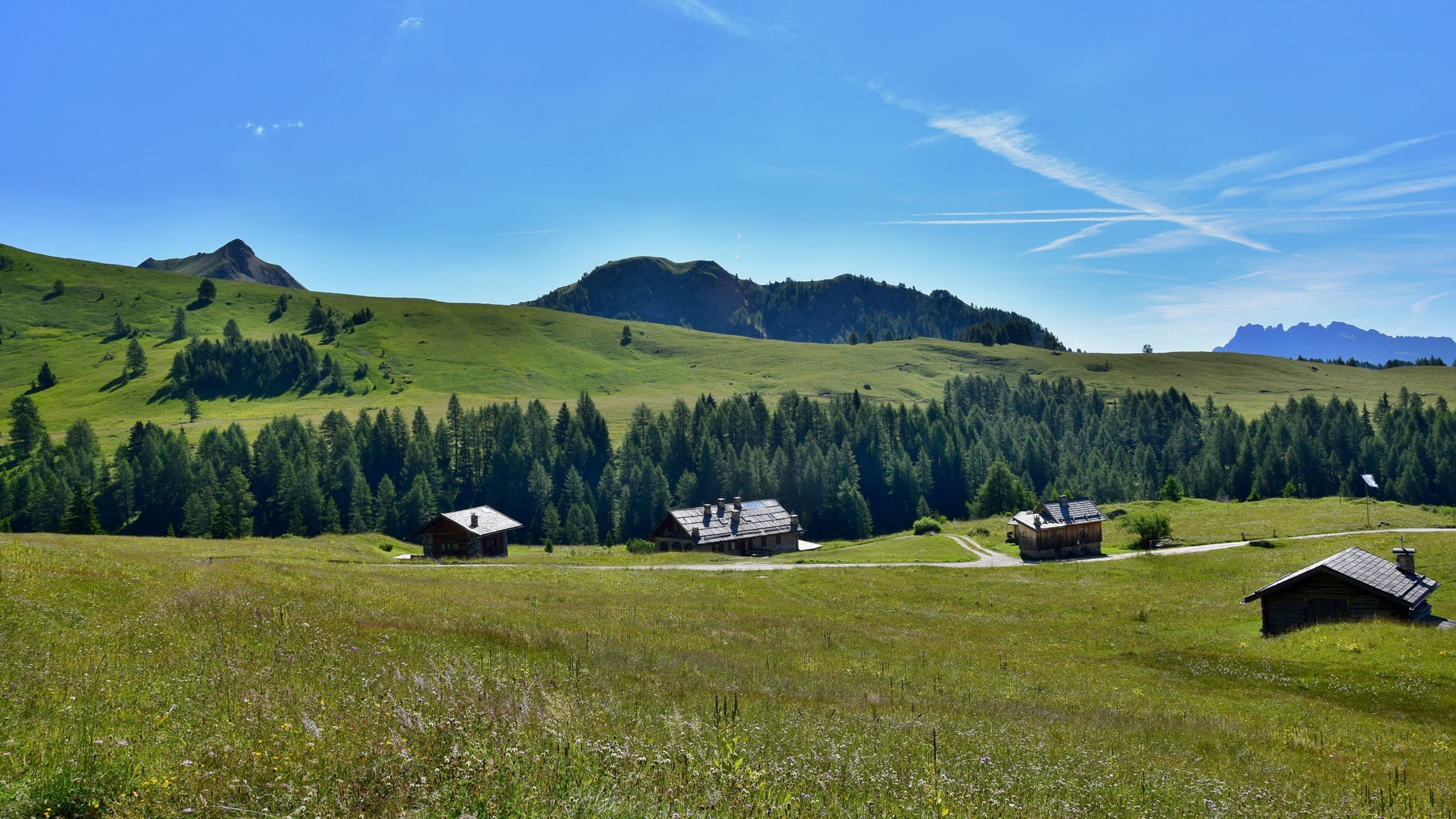 Hier ist der Dolomiten Höhenweg 2...