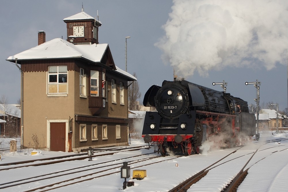 hier ist die Eisenbahnwelt (fast) noch in Ordnung - Zittau 01-1533