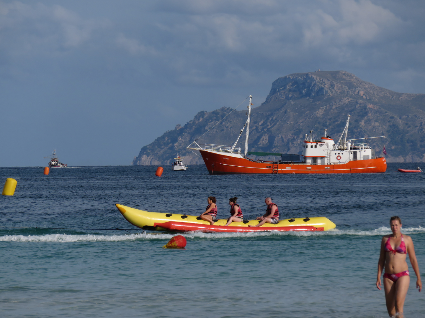 Hier ist was los auf Port d'Alcudia