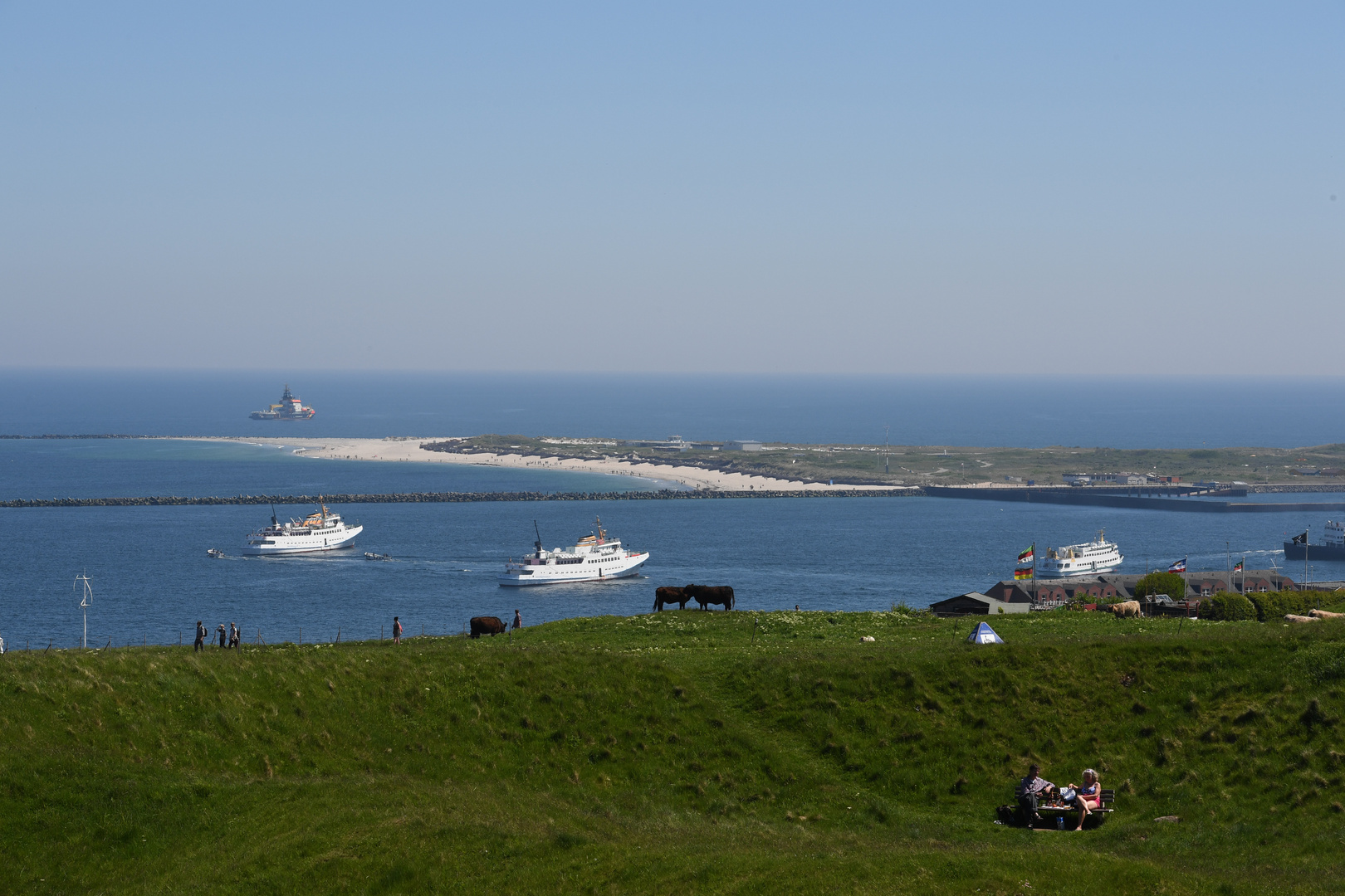 Hier kann man ausruhen....Helgoland