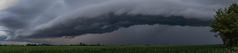 Hier kommt eine Shelf Cloud