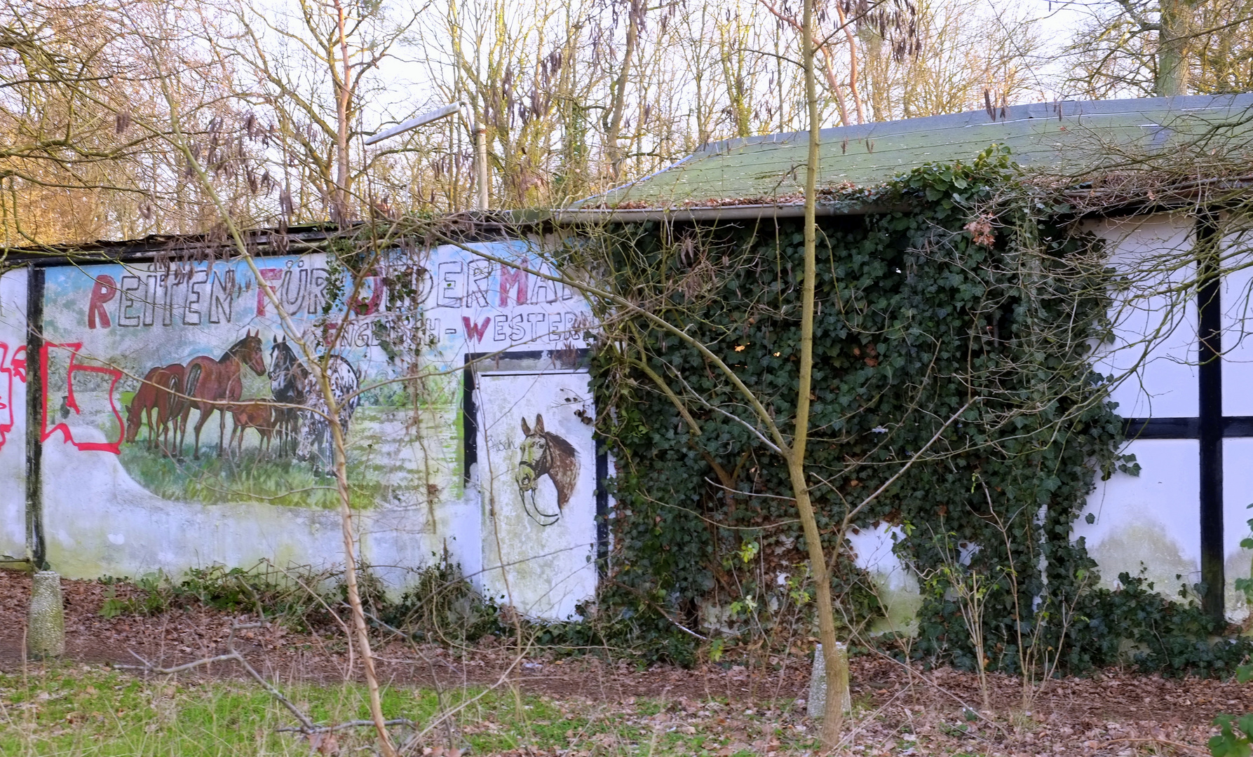 hier reitet keiner mehr