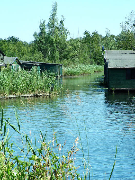 hier schlafen die Boote