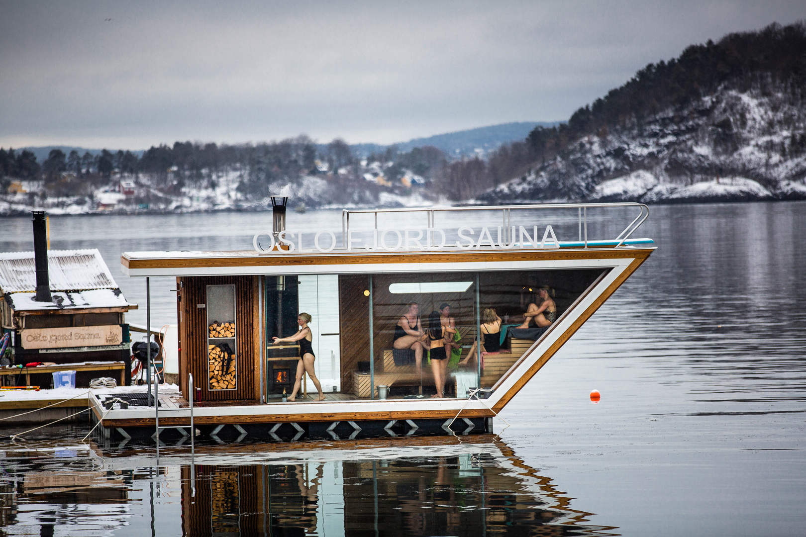 Hier sieht mann, wie frau in Oslo sauniert ;-)
