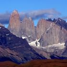 Hier sind sie, die Torres del Paine