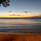 Hier soir la Baie des Citrons à Nouméa