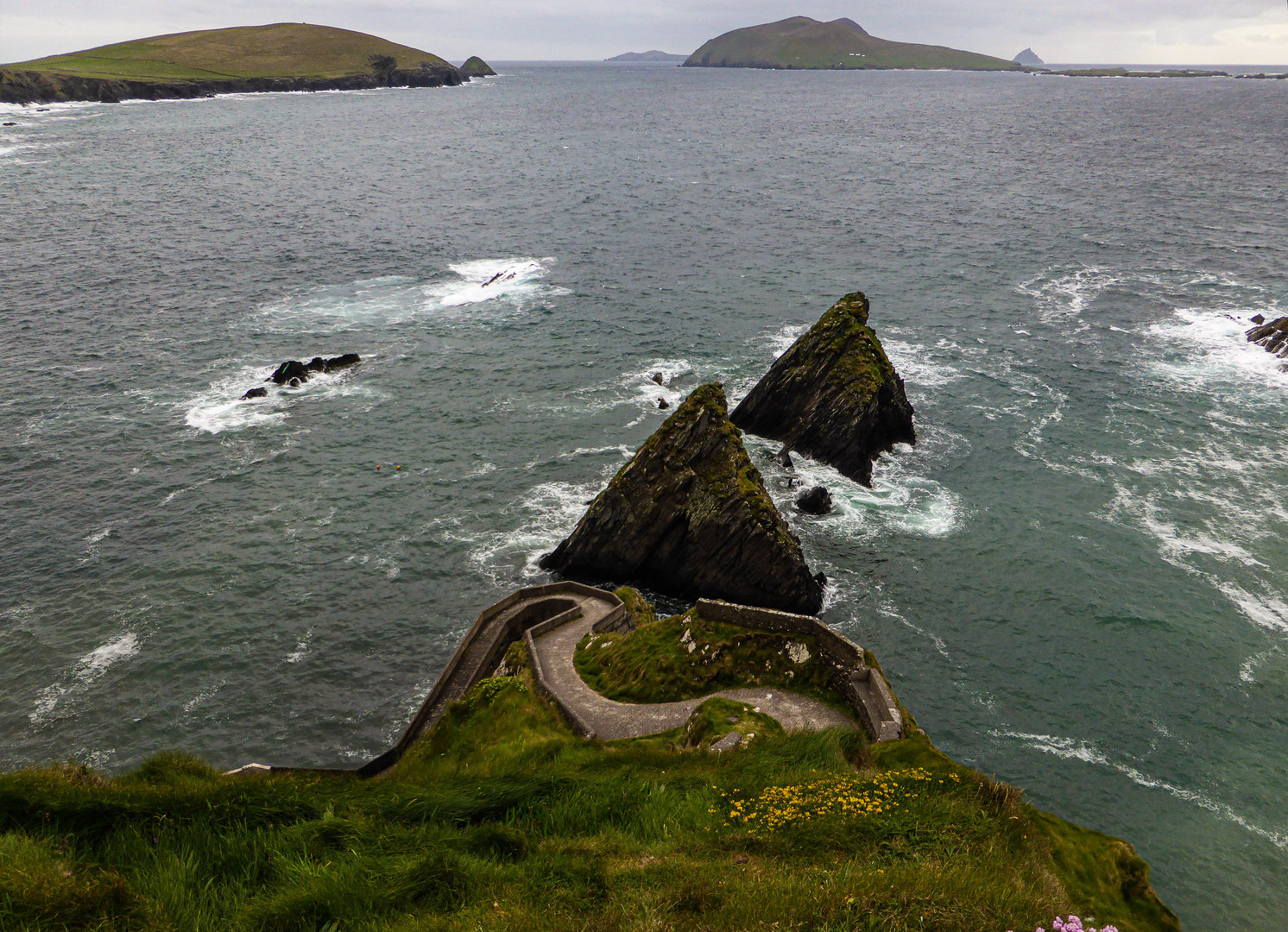 Hier vom Dunquin Pier aus...