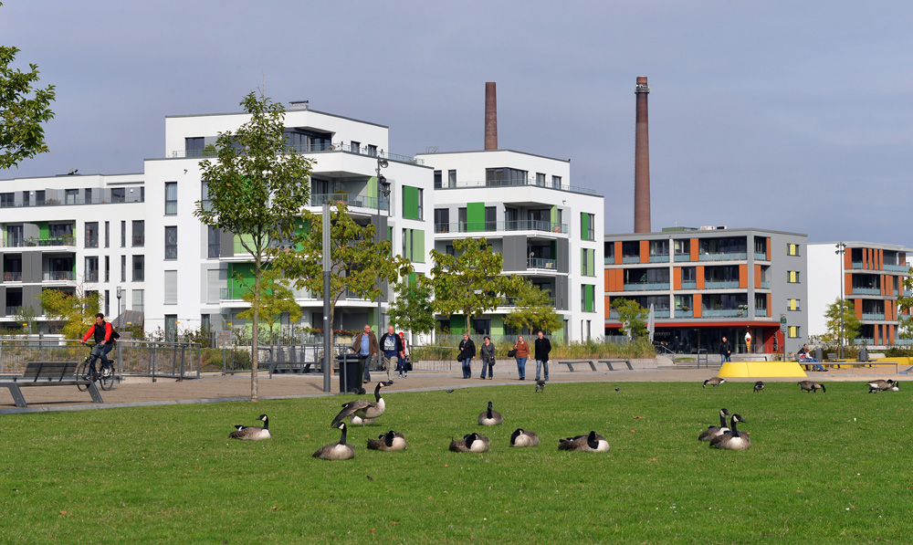 Hier war mal der Güterbahnhof Essen Nord