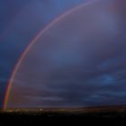 hier wird der Regen-ge-bogen