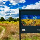 Hierr malte van Gogh sein Weizenfeld, sein letztes Bild