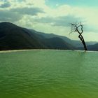 Hierve el agua.