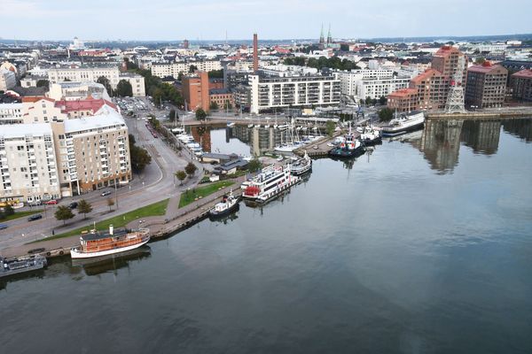 Hietalahti, the scene from hotel Cloria