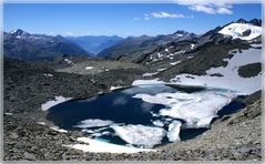 High Alpine Ice Swimming Pool