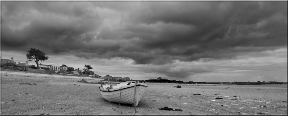 High and dry at La Rocque