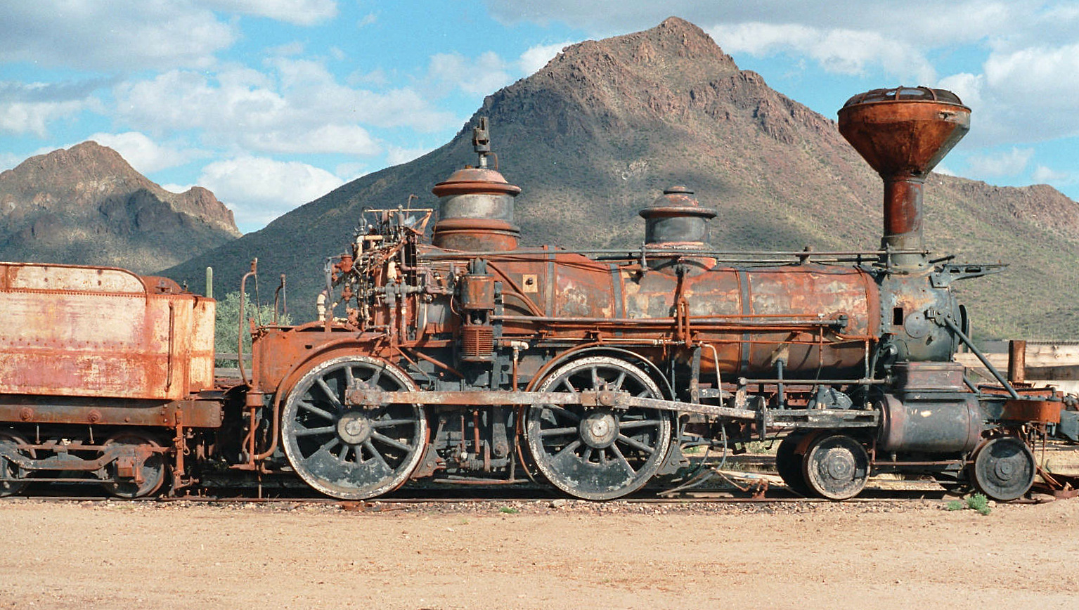 High Chaparral Train, in the old Tucson Studios