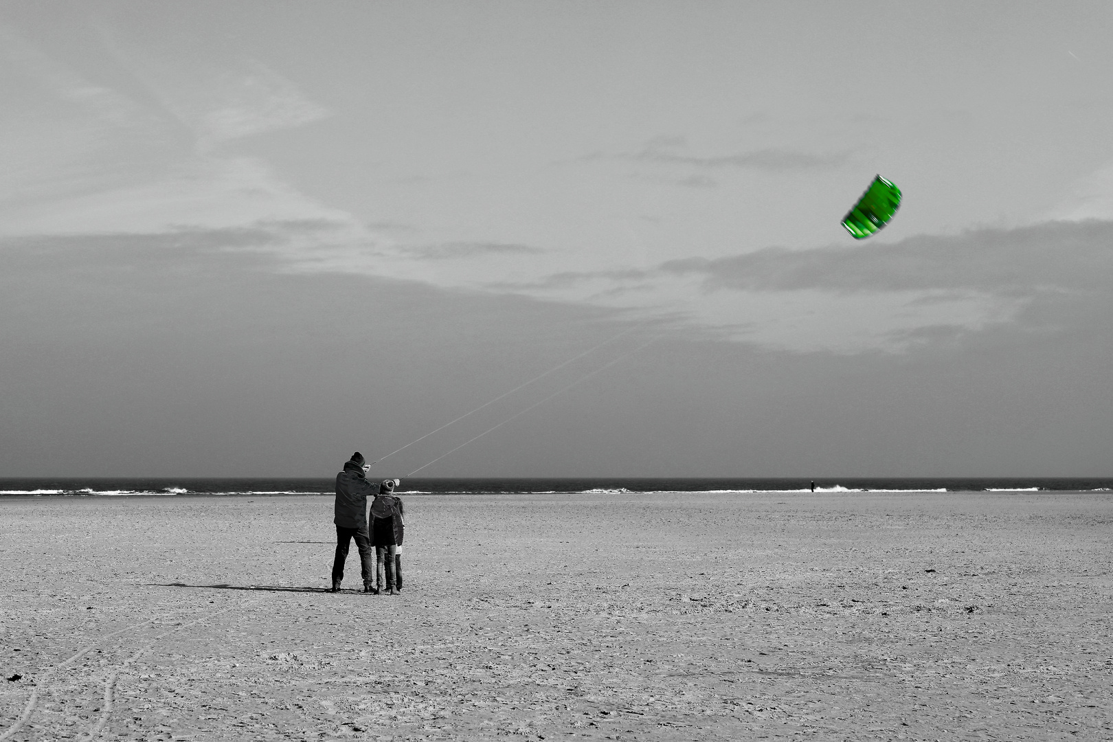 High flying kite