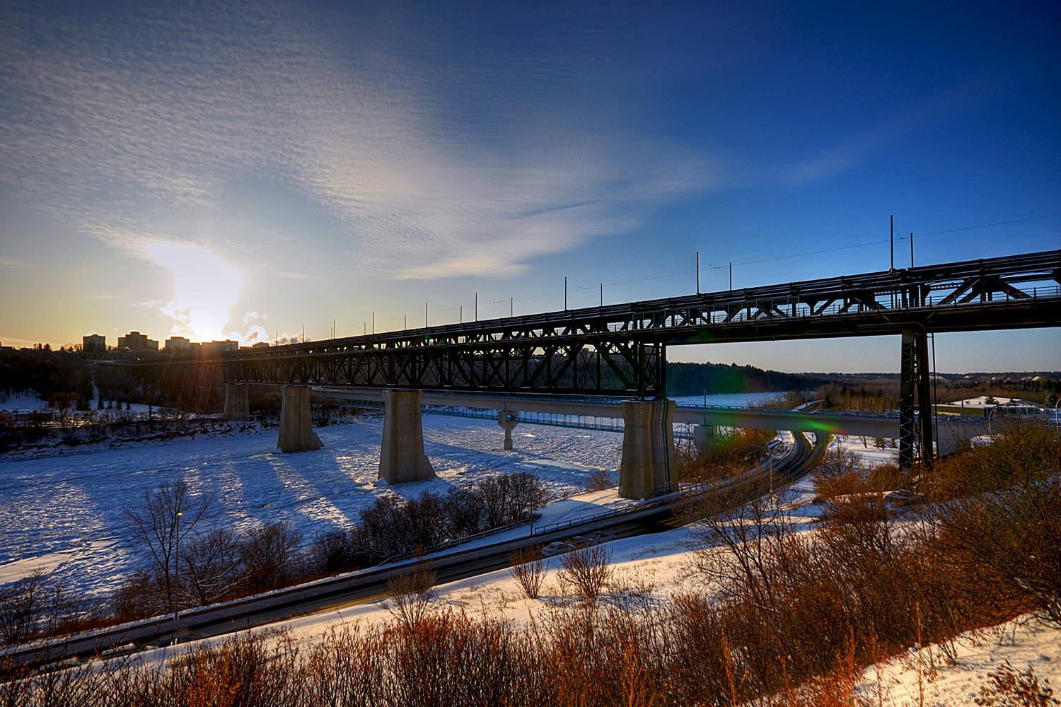 High Level Bridge in Edmonton