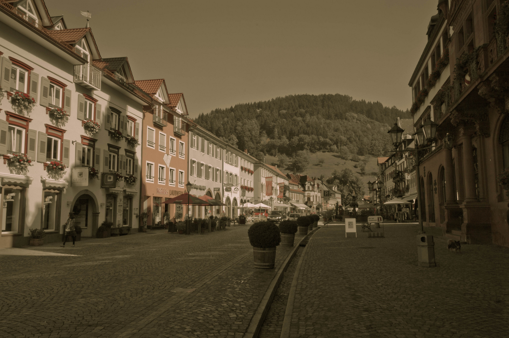 High Noon in Wolfach in de Mainstreet