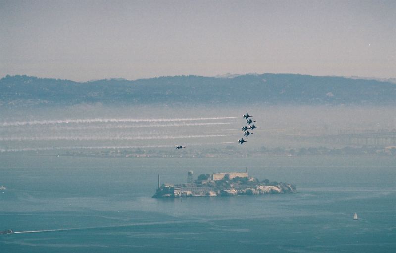 High Noon over Alcatraz