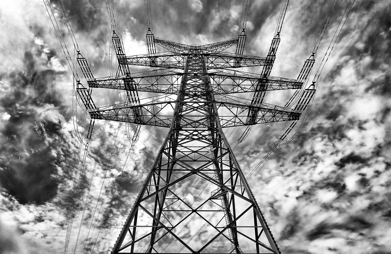 * High voltage pylon *