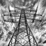 * High voltage pylon *