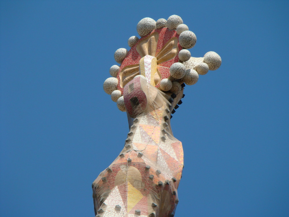 Higher tip of Sagrada Familia