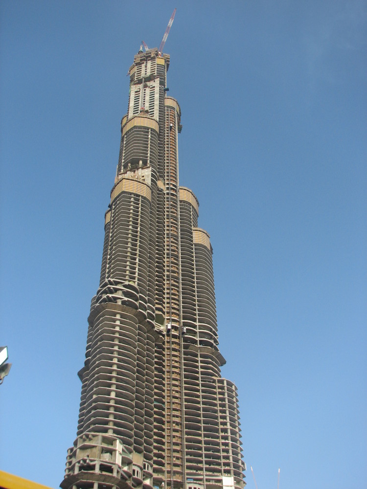 Highest Tower on Earth During Construction