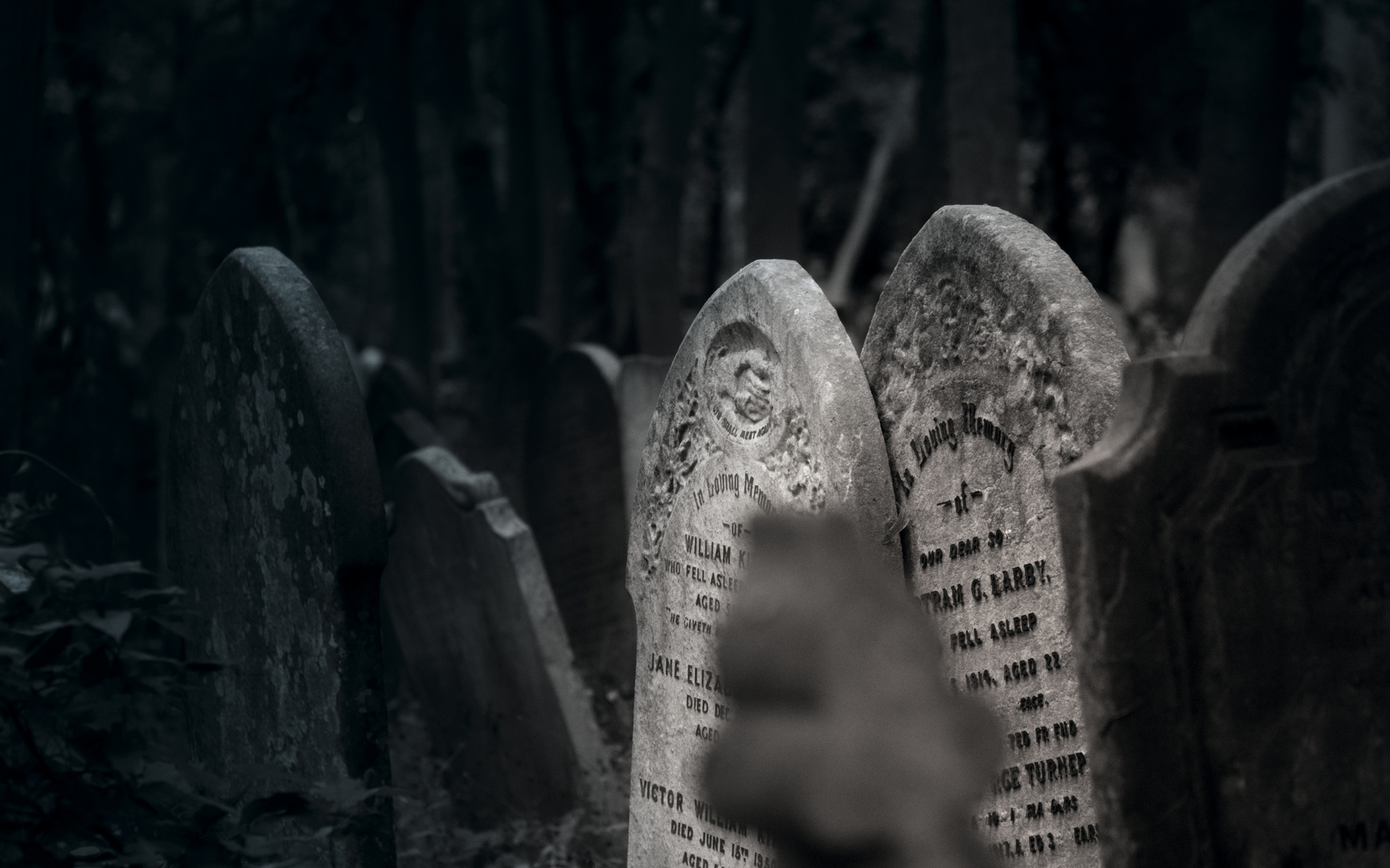 Highgate cemetary, Ostteil