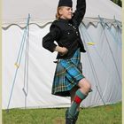 highland dancer at harbottle show