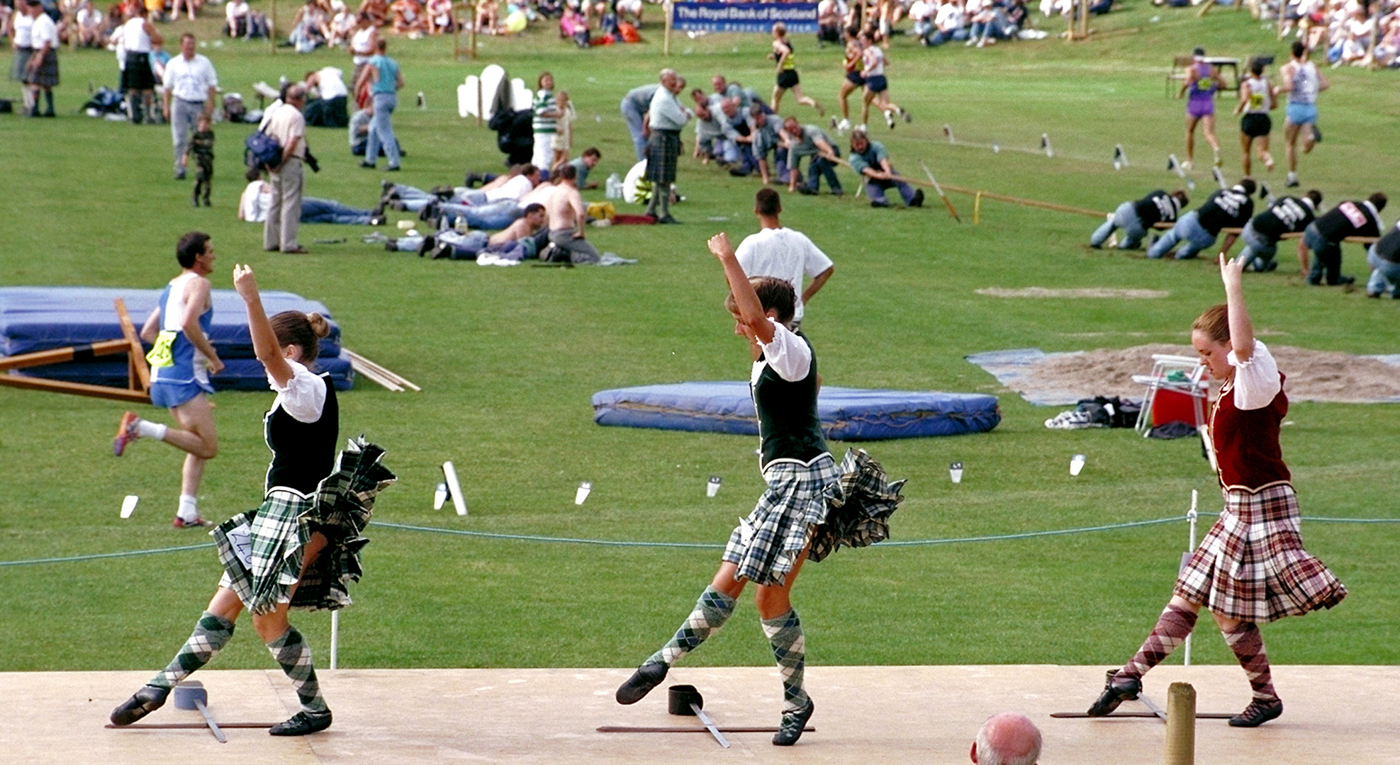 Highland Dancers at Crieff Games