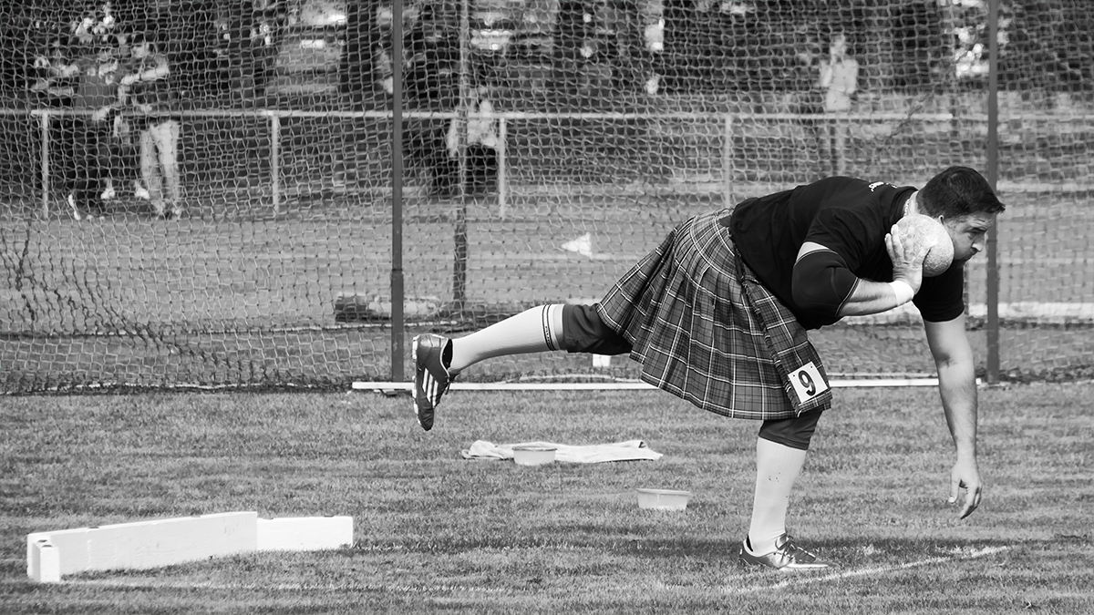 Highland Games: Auf einem Bein Number Nine