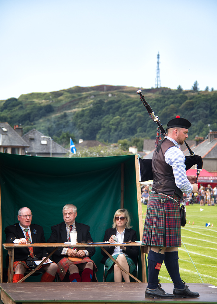 Highland Games: Ich pfeif' auf die Jury