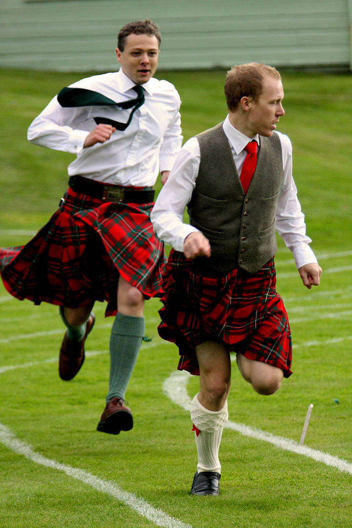 Highland games in Braemar