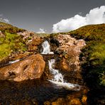 Highland Waterfall - Bearbeitung 