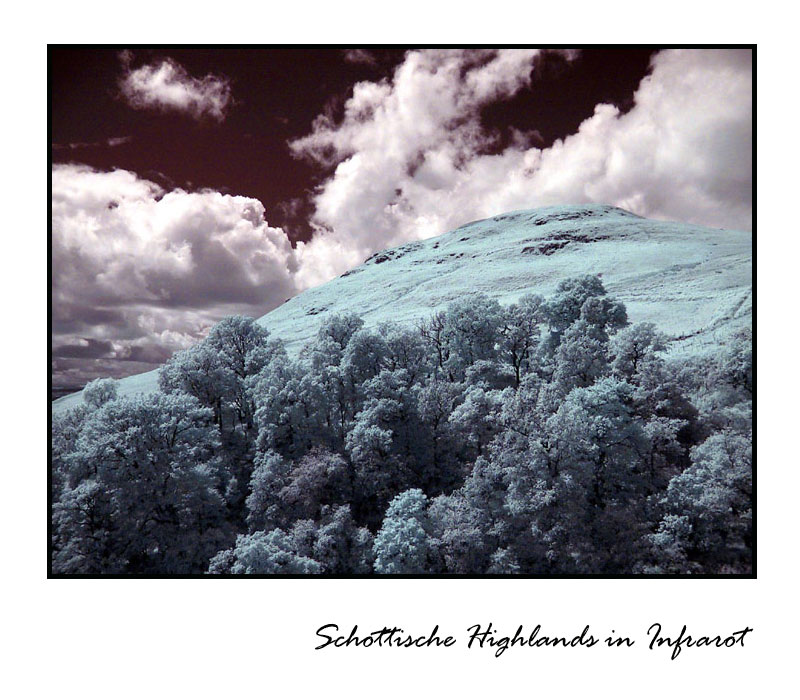 Highlands in Infrarot