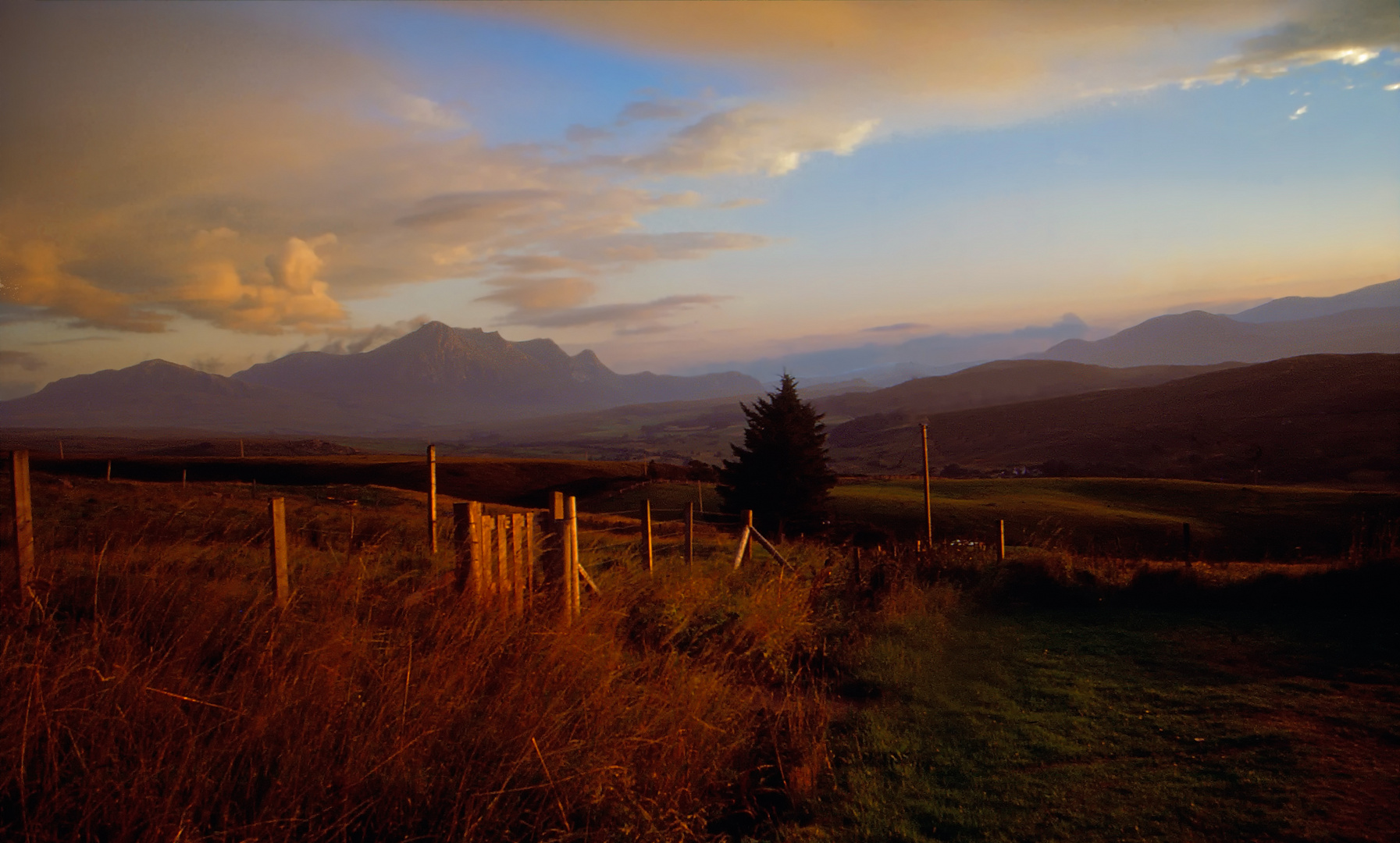 highlands in pastell ...