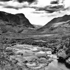 Highlands Tracks   --   Glen Coe ©D5662_BW4224p-2k2