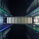 Highlight Towers bei Nacht