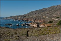 Highway 1 in der Nähe von Big Sur