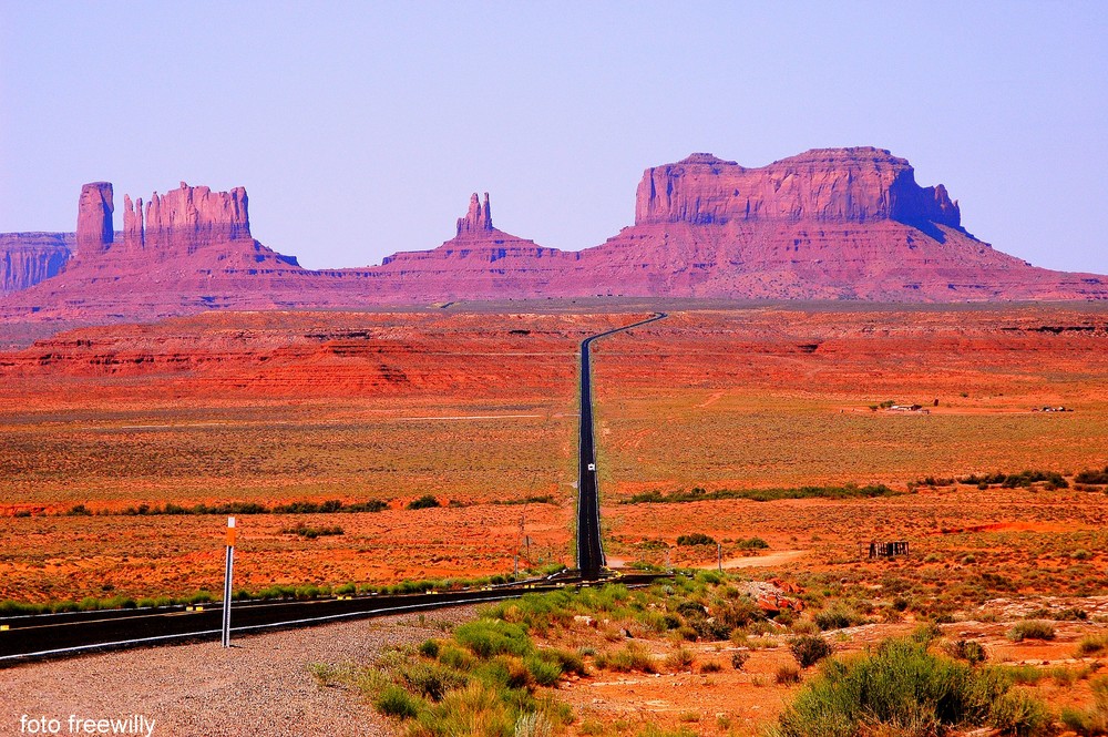 Highway 163 to Monumentvalley