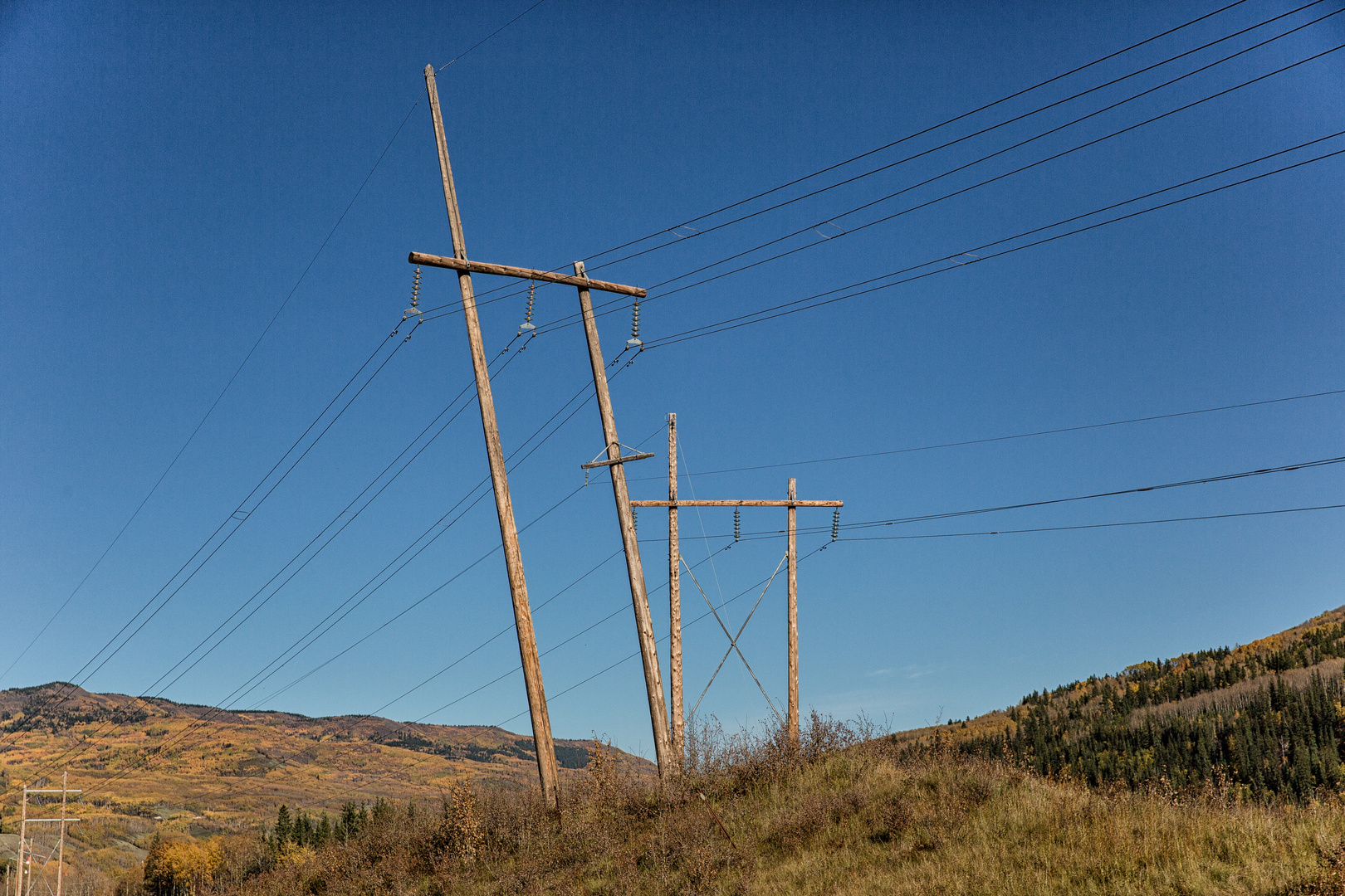 Highway 40 von Grande Cache nach Grande Prairie