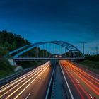 Highway at night