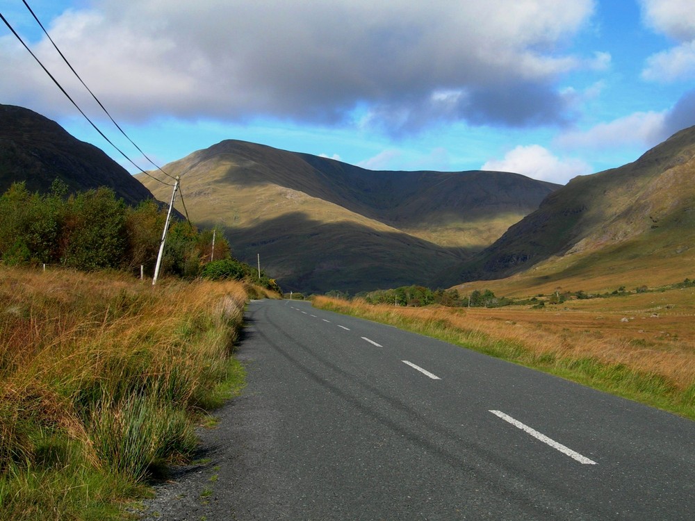 Highway in Connemara