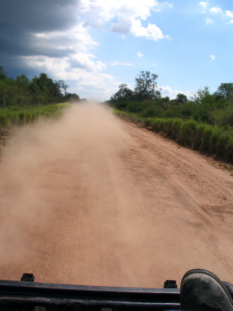 Highway in Paraguay