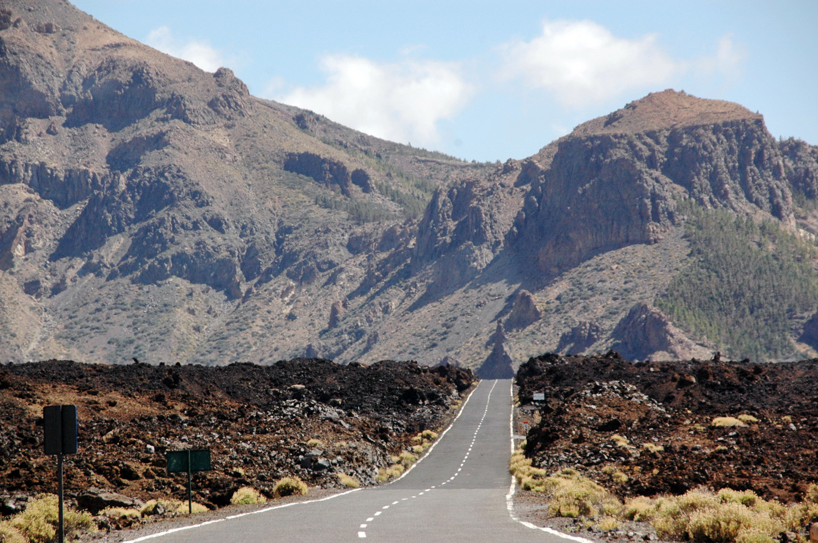 Highway in Teneriffa