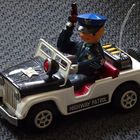 Highway Patrol Jeep + Funny Cop. 