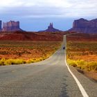 Highway to Monument valley